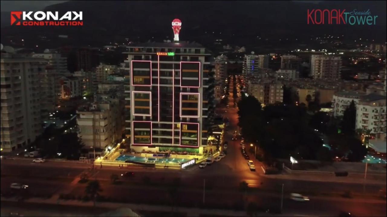 Konak Seaside Tower-King'S Apartments Mahmutlar Ngoại thất bức ảnh