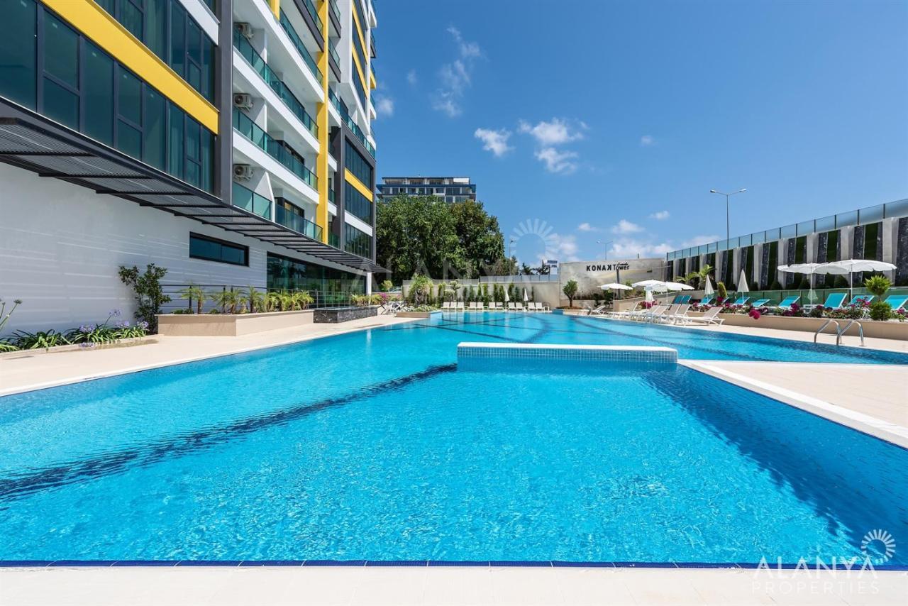 Konak Seaside Tower-King'S Apartments Mahmutlar Ngoại thất bức ảnh